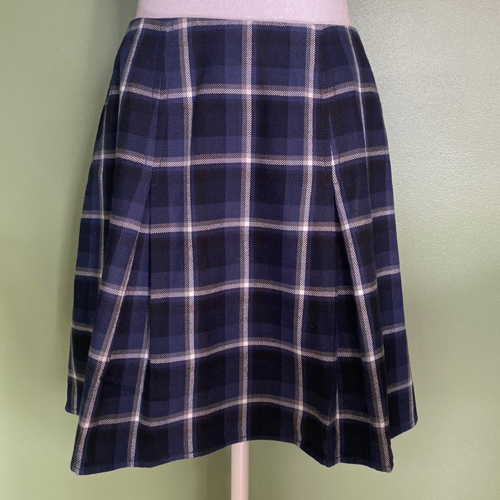 Aeropostale Bethany Mota Plaid Pleated skirt sz XL